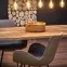 Rozkladací stôl Dickson 150/210x90cm  Mdf/Drevo – Dub Naturalny/Čierna,20