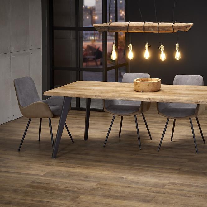 Rozkladací stôl Dickson 150/210x90cm  Mdf/Drevo – Dub Naturalny/Čierna,22