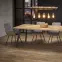 Rozkladací stôl Dickson 150/210x90cm  Mdf/Drevo – Dub Naturalny/Čierna,22