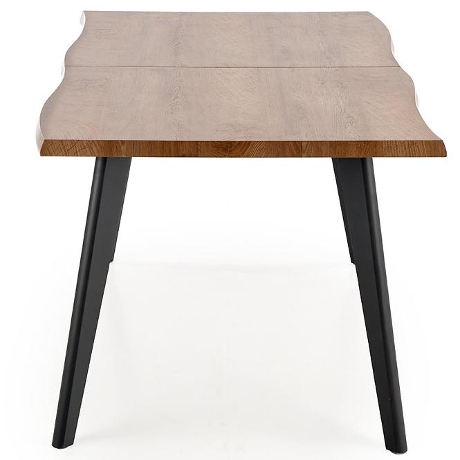 Rozkladací stôl Dickson 150/210x90cm  Mdf/Drevo – Dub Naturalny/Čierna,3