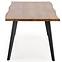 Rozkladací stôl Dickson 150/210x90cm  Mdf/Drevo – Dub Naturalny/Čierna,3