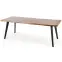 Rozkladací stôl Dickson 150/210x90cm  Mdf/Drevo – Dub Naturalny/Čierna,4