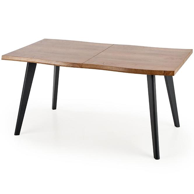 Rozkladací stôl Dickson 150/210x90cm  Mdf/Drevo – Dub Naturalny/Čierna,6
