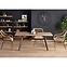 Rozkladací stôl Berlin 140/180x85cm Mdf/Oceľ – Orech Med/Čierna,4