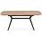 Rozkladací stôl Gustavo 140/180x80cm Mdf/Oceľ – Dub Zlatá/Čierna