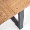 Rozkladací stôl Perez 160/250x90 cm doska/drevo/oceľ – J. Dub/Čierna,11