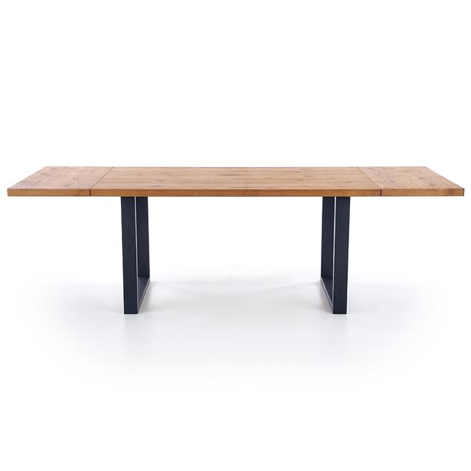 Rozkladací stôl Perez 160/250x90cm Płyta/Drevo/Oceľ – J. Dub/Čierna,6