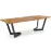 Rozkladací stôl Massive 160/250x90cmSvetlý Dub/Čierna