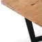 Rozkladací stôl Massive 160/250x90cmSvetlý Dub/Čierna,11