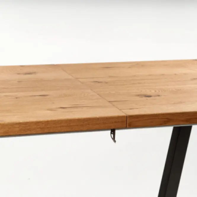 Rozkladací stôl Massive 160/250x90cmSvetlý Dub/Čierna,12