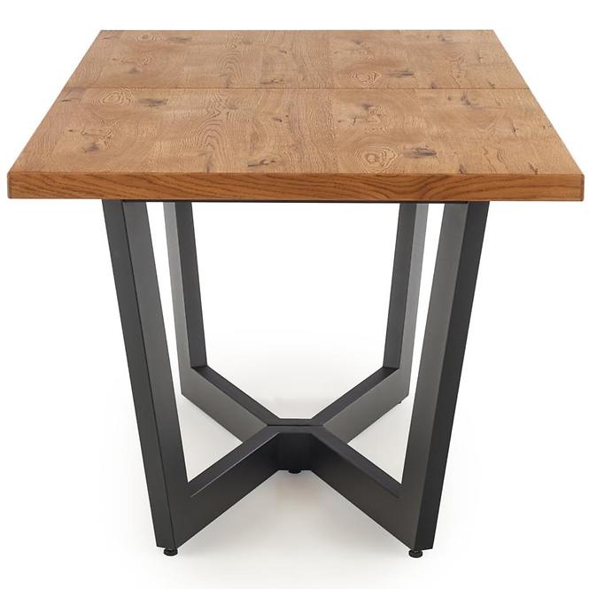 Rozkladací stôl Massive 160/250x90cmSvetlý Dub/Čierna