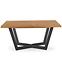 Rozkladací stôl Massive 160/250x90cmSvetlý Dub/Čierna,7
