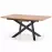Rozkladací stôl Capital 160/200x90cm Mdf/Oceľ – Dub Zlatá/Čierna