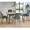 Rozkladací stôl Cambell 140/180x80cm Mdf/Oceľ – Dub Naturalny/Čierna,13
