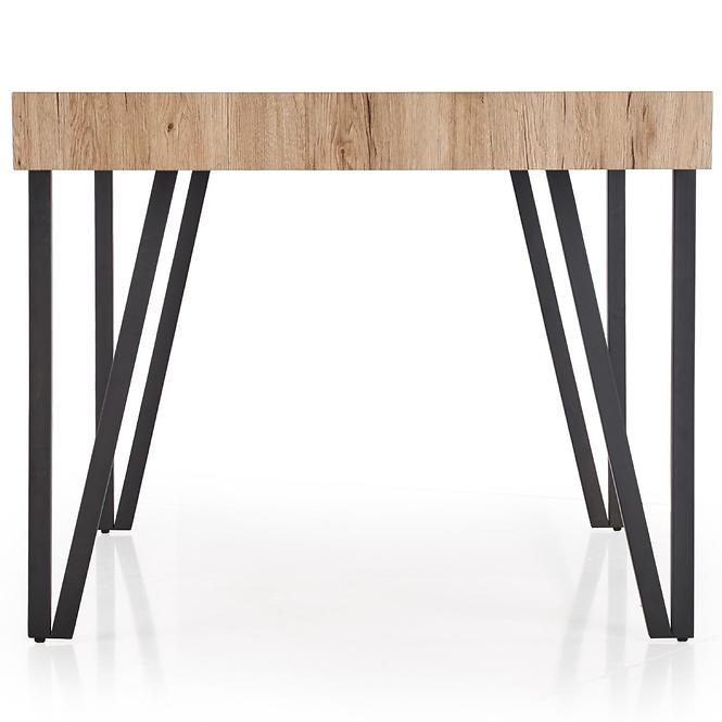 Stôl Yohann 170 Mdf/Oceľ – Dub San Remo/Čierna,4