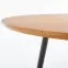Rozkladací stôl Colorado 120/160x80cm Mdf/Oceľ – Dub Zlatá/Čierna,10