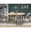 Rozkladací stôl Colorado 120/160x80cm Mdf/Oceľ – Dub Zlatá/Čierna,13