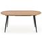 Rozkladací stôl Colorado 120/160x80cm Mdf/Oceľ – Dub Zlatá/Čierna,4