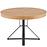 Rozkladací stôl Mercy 120/160x120cm Mdf/Oceľ – Dub Zlatá/Čierna