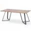 Stôl Calgary 180 Mdf/Oceľ – Orech Rustykalny/Čierna