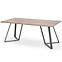 Stôl Calgary 180 Mdf/Oceľ – Orech Rustykalny/Čierna