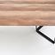 Stôl Calgary 180 Mdf/Oceľ – Orech Rustykalny/Čierna,10