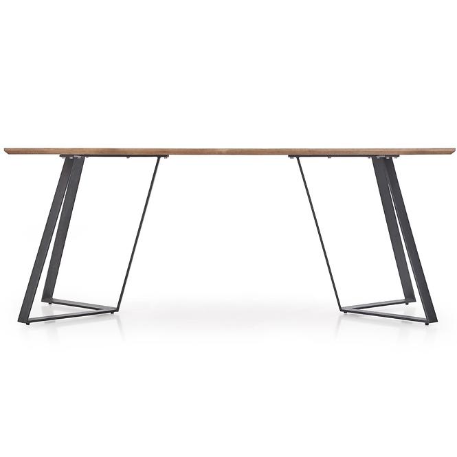 Stôl Calgary 180 Mdf/Oceľ – Orech Rustykalny/Čierna