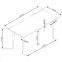 Stôl Larson 120x80 Mdf/Oceľ – Dub Naturalny/Čierna,5