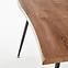 Stôl Larson 120x80 Mdf/Oceľ – Dub Naturalny/Čierna,9