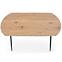 Stôl Jackson 160 Mdf/Rattan/Oceľ – Dub Zlatá/Čierna,4