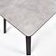 Stôl Halifax 160 Mdf/Oceľ – Beton/Čierna,6