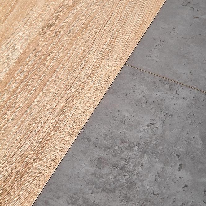 Rozkladací stôl Albon 120/160x80cm Mdf/Oceľ – Dub Sanoma/Popolavý/Čierna