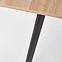 Rozkladací stôl Albon 120/160x80cm Mdf/Oceľ – Dub Sanoma/Popolavý/Čierna,12