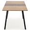 Rozkladací stôl Albon 120/160x80cm Mdf/Oceľ – Dub Sanoma/Popolavý/Čierna,4