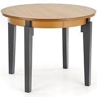 Rozkladací stôl Sorbus 100/200x100cm Mdf/Drevo – Dub Miodow/Grafit