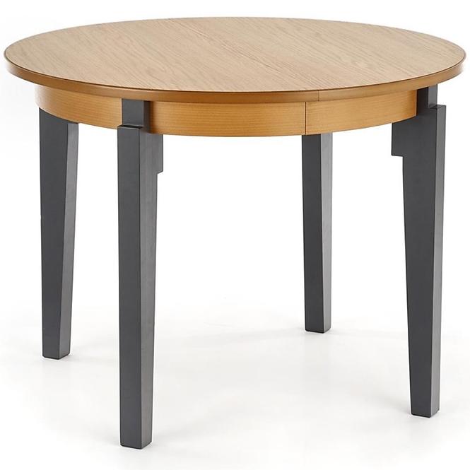 Rozkladací stôl Sorbus 100/200x100cm Mdf/Drevo – Dub Miodow/Grafit