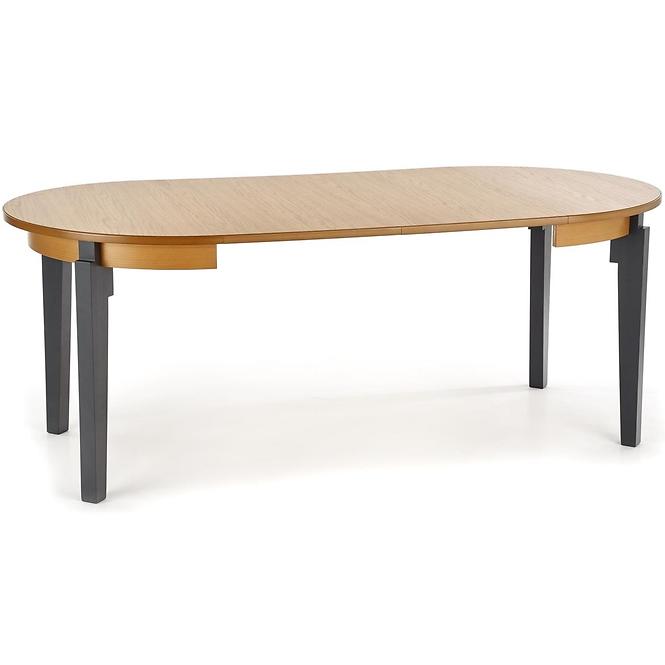Rozkladací stôl Sorbus 100/200x100cm Mdf/Drevo – Dub Miodow/Grafit