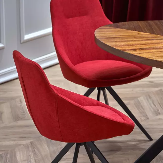 Stôl Locarno 170 Mdf/Oceľ – Orechowy/Čierna