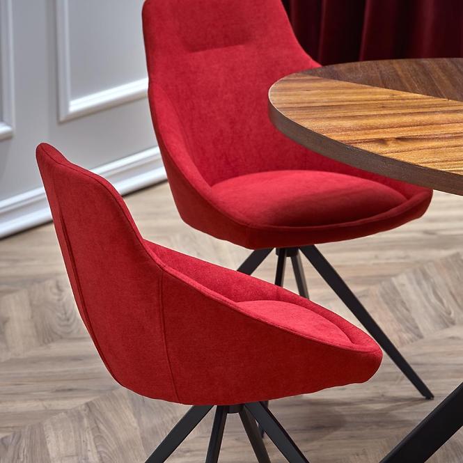 Stôl Locarno 170 Mdf/Oceľ – Orechowy/Čierna