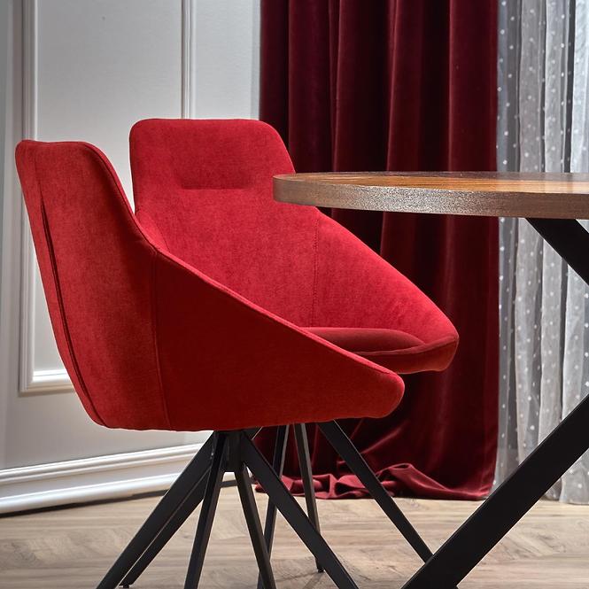 Stôl Locarno 170 Mdf/Oceľ – Orechowy/Čierna
