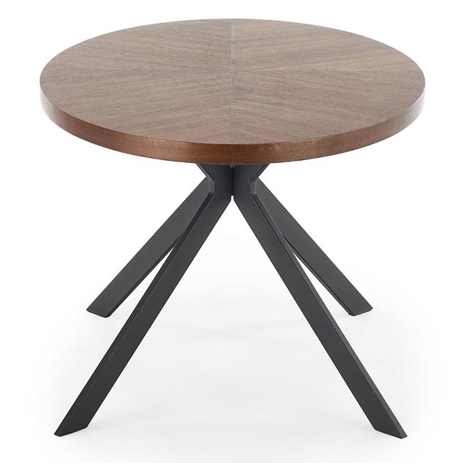 Stôl Locarno 170 Mdf/Oceľ – Orechowy/Čierna
