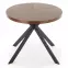 Stôl Locarno 170 Mdf/Oceľ – Orechowy/Čierna,3