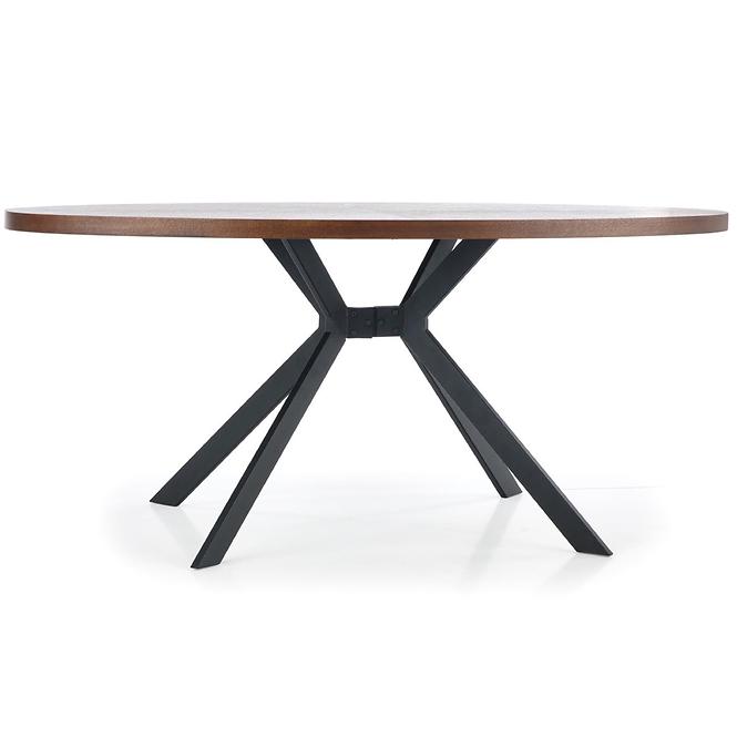 Stôl Locarno 170 Mdf/Oceľ – Orechowy/Čierna
