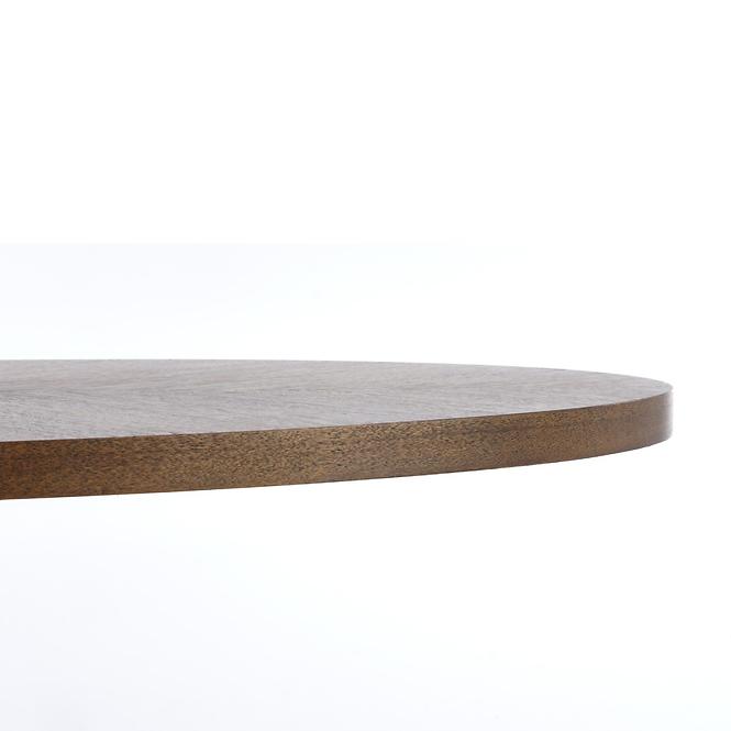 Stôl Locarno 170 Mdf/Oceľ – Orechowy/Čierna
