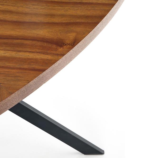Stôl Locarno 170 Mdf/Oceľ – Orechowy/Čierna