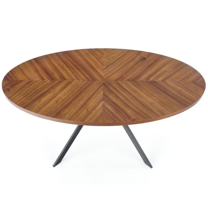 Stôl Locarno 170 Mdf/Oceľ – Orechowy/Čierna