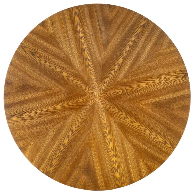 Stôl Carmelo 100 Mdf/Oceľ – Orechowy/Čierna,6