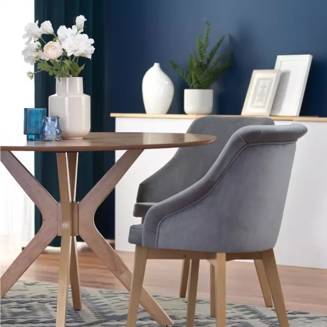 Stôl Nicolas 120 Mdf/Drevo – Dub Naturalny