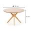 Stôl Nicolas 120 Mdf/Drevo – Dub Naturalny,5