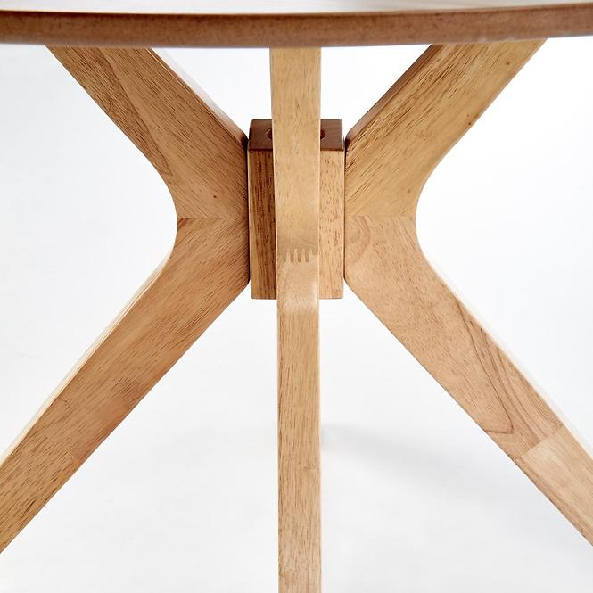 Stôl Nicolas 120 Mdf/Drevo – Dub Naturalny